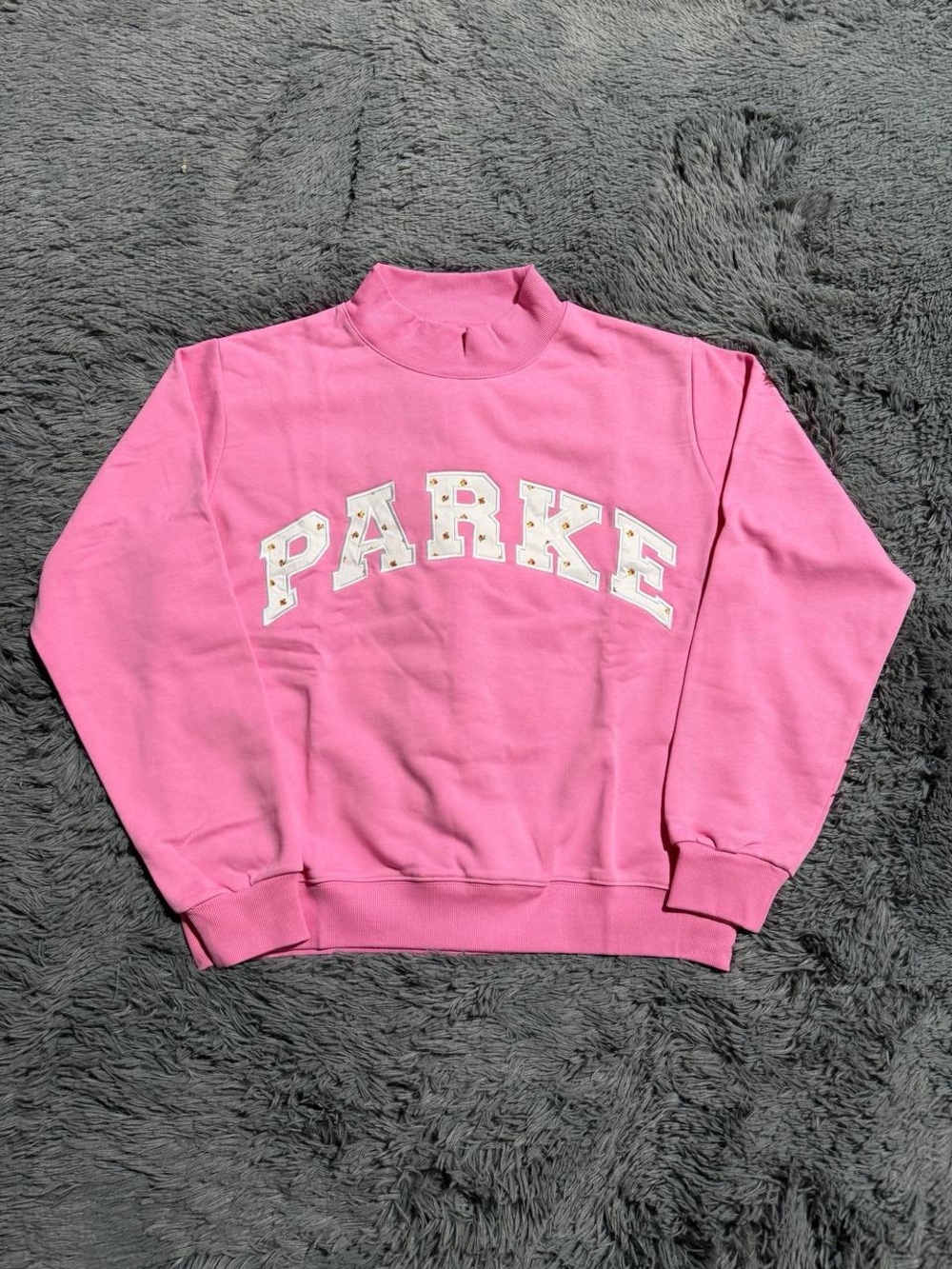PARKE Varsity Mockneck Sweater